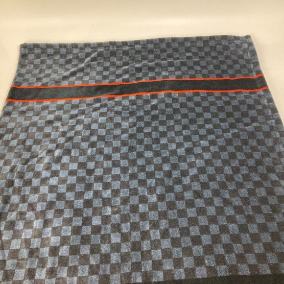 Authentic LOUIS VUITTON M73393 Damier Cobalt Cobalt Lace beach towel bath towel - Picture 7 of 13